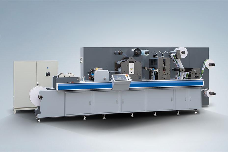 间歇·全轮转商标模切机 炜冈zm-320