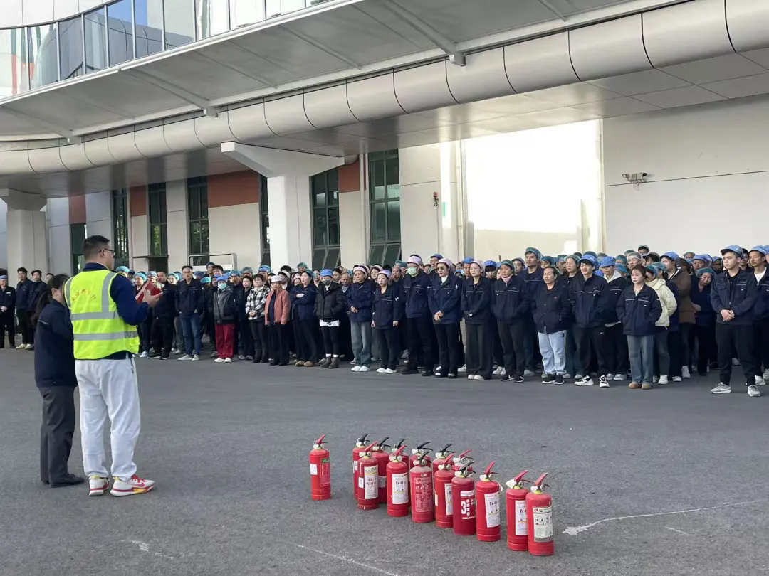 麦点彩印成功开展消防演习 筑牢安全生产